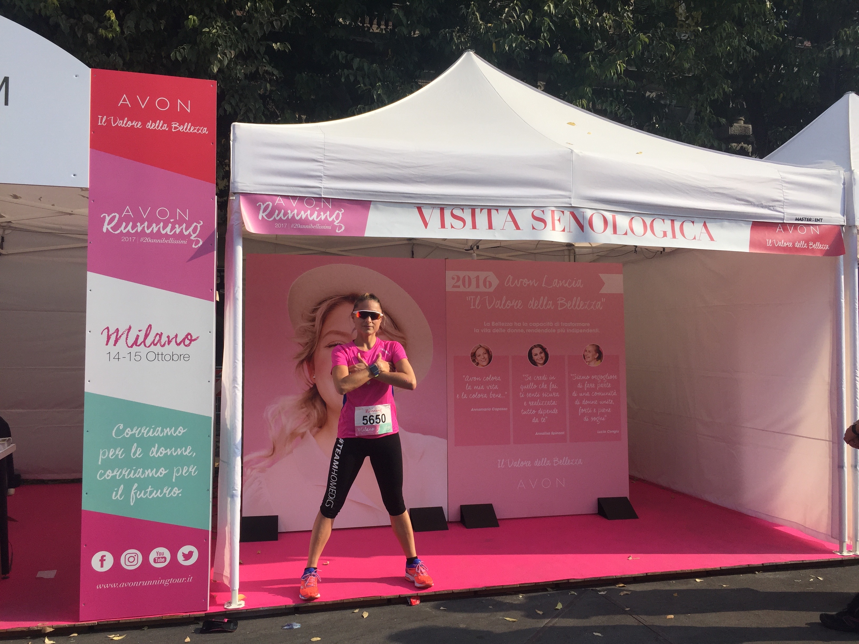 Avon Running, stand Running